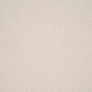 SAMPLE - Schumacher Dunbar Shagreen Vinyl Wallpaper In Alabaster