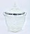 Art Deco Mid Century Italian Crystal Biscuit Jar For Sale - Image 3 of 13