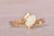 Gold The Gama: Natural Australian Opal Bypass Ring in Yellow Gold For Sale - Image 8 of 11