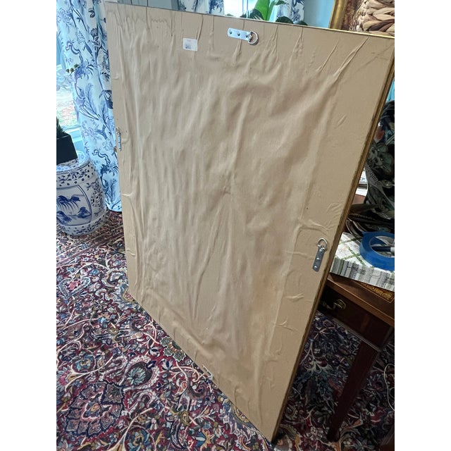 Late 20th Century Gold Leaf Greek Key Hollywood Regency Beveled Mirror For Sale - Image 10 of 10