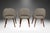 A beautiful set of 3 Knoll Saarinen Executive side chairs model “72” by Knoll Associates, manufactured in the USA. Maker’s...