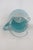West Virginia Glass Company Turquoise Blendo Pitcher With Gold Accent 4911b For Sale - Image 12 of 17