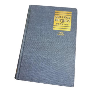 College Physics — Third Edition, First Printing (1948) by Henry A. Perkins, Sc.D. For Sale