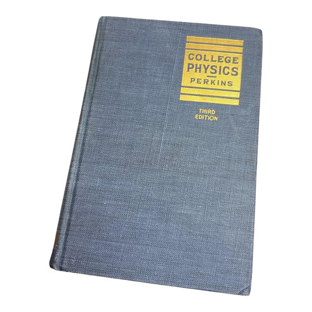 College Physics — Third Edition, First Printing (1948) by Henry A. Perkins, Sc.D. For Sale