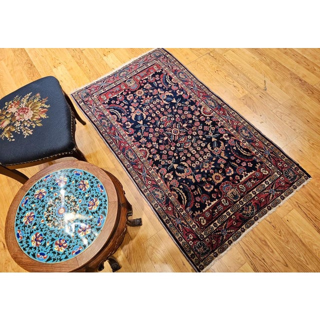 Early 20th Century Agra Rug For Sale - Image 4 of 12