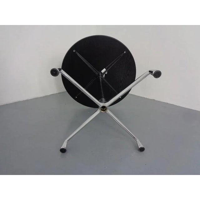 Vitra Oak Side Table by Charles & Ray Eames for Vitra, 2006 For Sale - Image 4 of 13