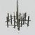 Chrome and Acrylic Glass Chandelier by Sciolari, 1970s For Sale - Image 13 of 14