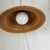 Brown 1960s Mid Century Modern Italian Large Pencil Reed Pendant For Sale - Image 8 of 8