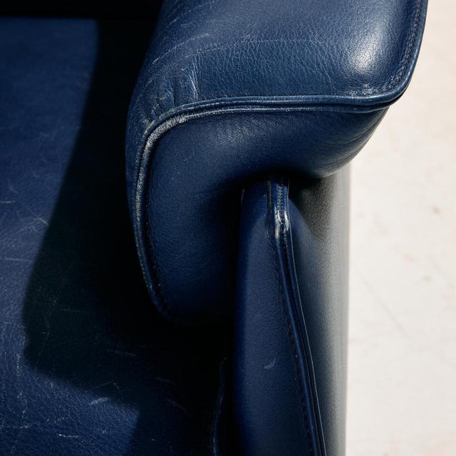 Three-Seater Leather Sofa from de Sede, 1980s For Sale - Image 4 of 13