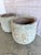 Pair of Large 20th Century Pitted Limestone-Finish Terra Cotta Planters For Sale In Los Angeles - Image 6 of 14