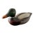 1980s Carved Wood Decoy Duck For Sale