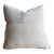 Vintage Grain Cloth Pillow With Original Seam Stitch Includes Down Insert For Sale