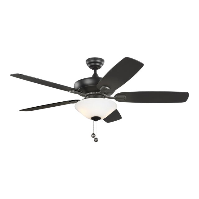 Generation Lighting 52" Colony Max Plus in Midnight Black For Sale