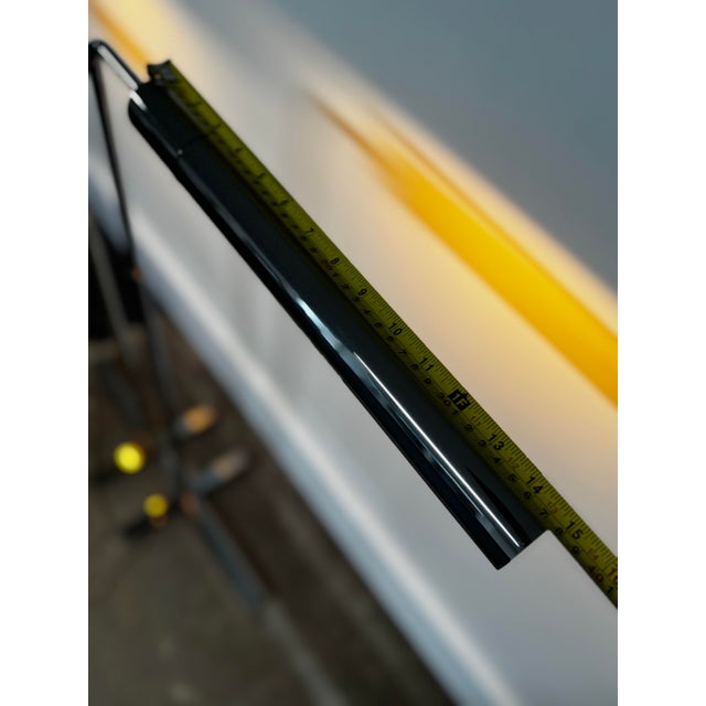 Casella Lighting 1980s Mid-Century Modern Chrome Casella Floor Lamps — Pair of 2 For Sale - Image 4 of 12