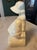 Cowan Pottery Cowan Art Pottery Bookend Sunbonnet Girl (1) Buttery Smooth Ivory Glaze 1929 For Sale - Image 4 of 7