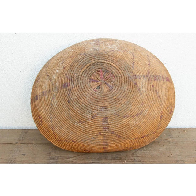 Large Tribal Pattern Nomadic Harvest Bowl For Sale In Los Angeles - Image 6 of 8