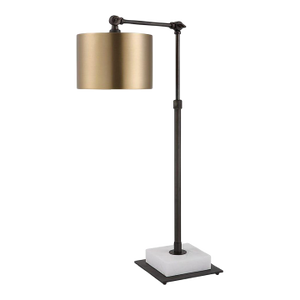 Industrial Glam Adjustable Lamp