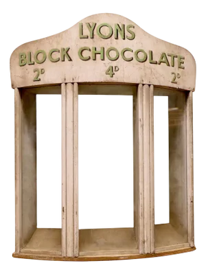 Chocolate Dispensing Cabinet from Lyons Sweet Shop, 1930s