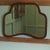 Art Deco Walnut Wall Mirror, 1920 For Sale - Image 6 of 7