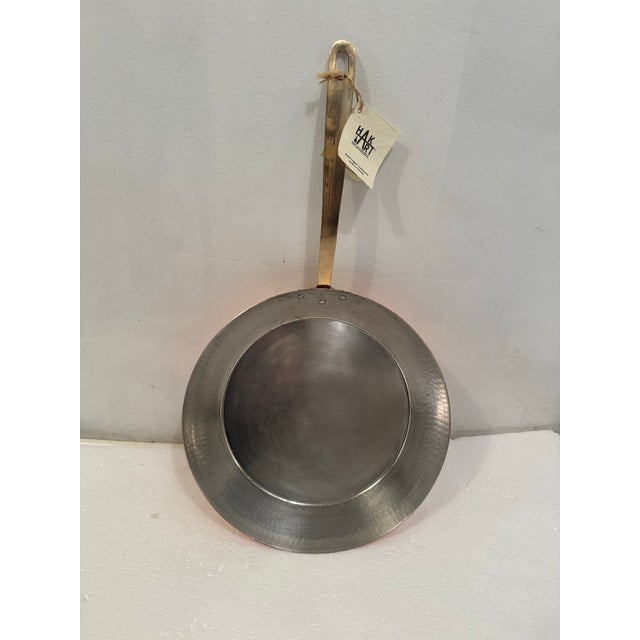 Hak Art Hammered 11” Copper Fry Pan For Sale - Image 11 of 12