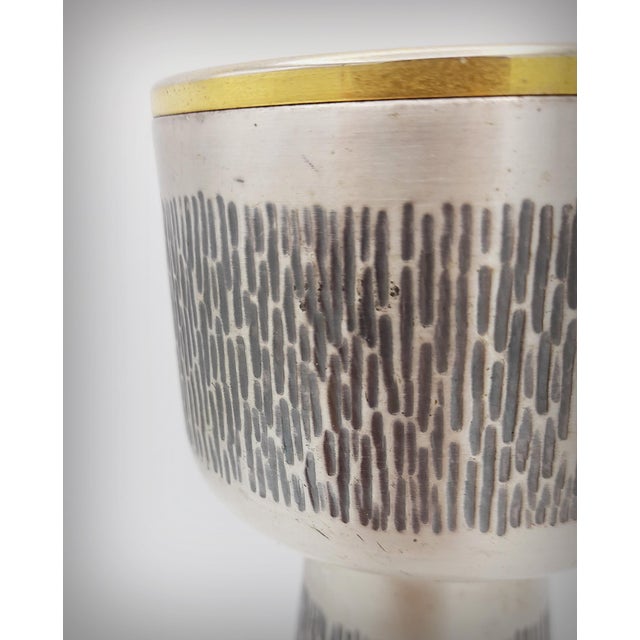 1960s Brutalist Metal Chalice, Spain, 1960s For Sale - Image 5 of 18