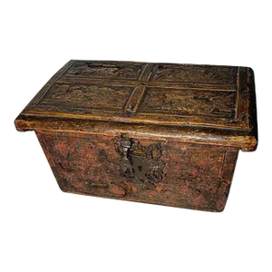 17th Century Spanish Colonial Wood Box