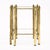Brass Modernist French Side Table For Sale - Image 9 of 9