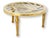 Late 19th century English brass trivet featuring a pierced bird motif within a radiating openwork design. Influenced by...