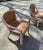 This is a beautiful vintage reed dining set which includes a glass top table and 6 cushioned chairs. Perfect for the...
