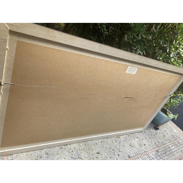 Gamy / Marguerite Montaut, Les Dirigeables Parceval et Gross en Manoeuvre à Cologne, Gouache & Lithograph, Framed For Sale - Image 13 of 18