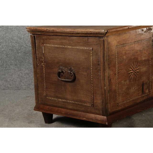 1900 - 1909 Antique Baroque Biedermeier Chest, 1900 For Sale - Image 5 of 18