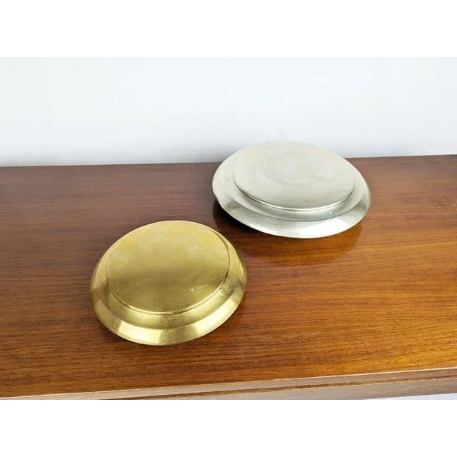 Italian Nickel-Plating and Brass Solaria Boxes by Nella Longari, 1970s, Set of 2 For Sale - Image 18 of 18