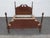 1940s Mahogany Full Size Poster Pineapple Finial Bed 6412 For Sale - Image 14 of 18