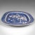 Mid 19th Century 1850's Antique English Willow Pattern Serving Plate For Sale - Image 5 of 10