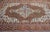 Red Vintage Tribal Ghashghai Rug 4'5'' X 6'1'' For Sale - Image 8 of 9