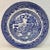 Late 19th Century Antique Blue Willow Salad Plate From England - Circa 19th Century For Sale - Image 5 of 5