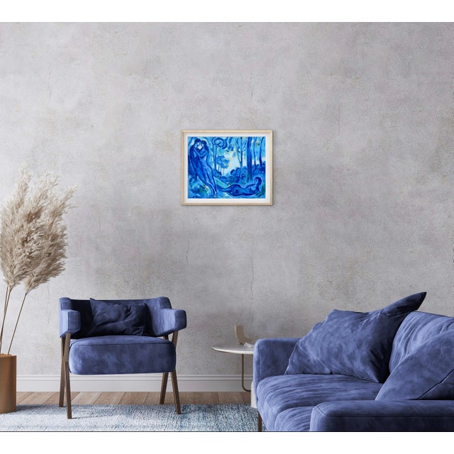 Between Worlds - Original Oil Painting Blue Toned Series For Sale In Reno/Lake Tahoe - Image 6 of 8