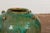Antique Orange & Brown Jar with Green Drips For Sale - Image 9 of 12