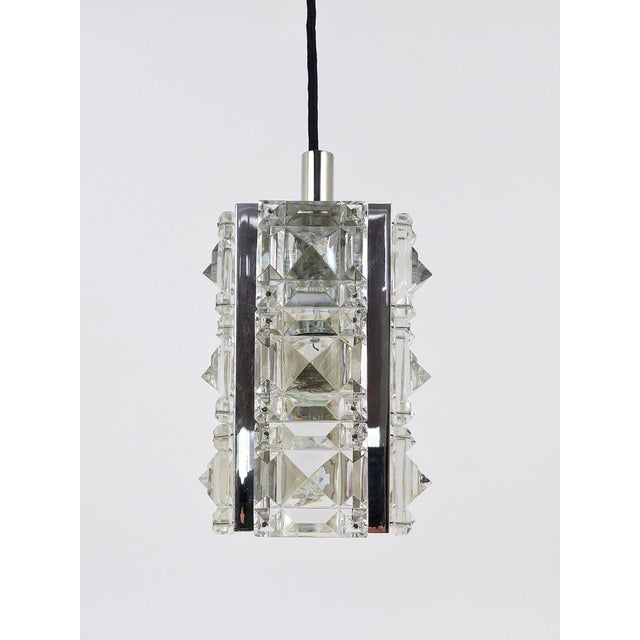 Faceted Crystal Pendant Lamp from Bakalowits & Söhne, Austria, 1960s For Sale - Image 15 of 18