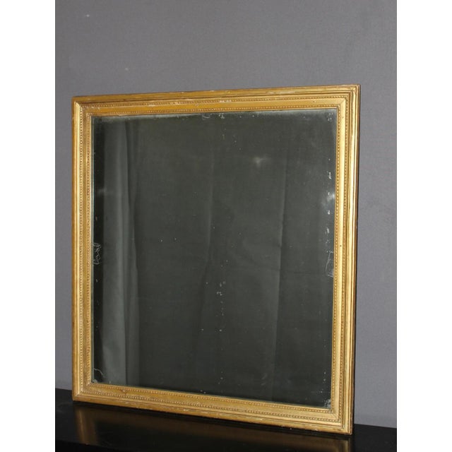 Louis XVI Mirror in Giltwood, 1700s For Sale - Image 11 of 11