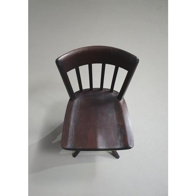Black American Office Chair from Rüegg Naegeli For Sale - Image 8 of 14