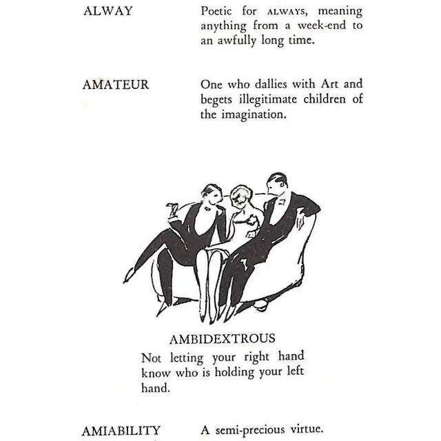 Paper "The Deb's Dictionary" 1932 Herford, Oliver For Sale - Image 7 of 10