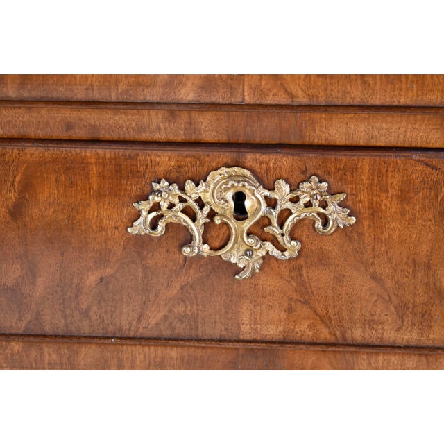 Wood 18th Century Dutch Plum Pudding Linen Press For Sale - Image 7 of 12