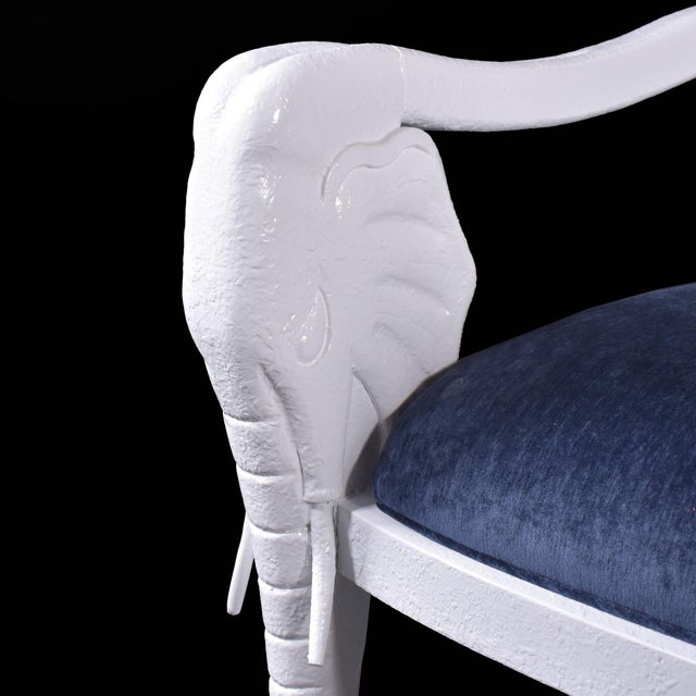Gampel-Stoll Gampel Stoll Elephant Arm Chair For Sale - Image 4 of 6