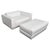 Tacchini Havana White Leather Sofa Bed by Leivore Altherr Molina For Sale - Image 4 of 4