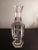 1950s Chinoiserie Clear Crystal Candlestick For Sale - Image 5 of 7