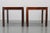 Square Wooden Side Tables, Denmark, 1960s, Set of 2 For Sale - Image 4 of 18
