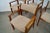 1960’s Mid-Century Danish Modern Teak Dining Arm Chairs - Set of 4 For Sale - Image 10 of 12