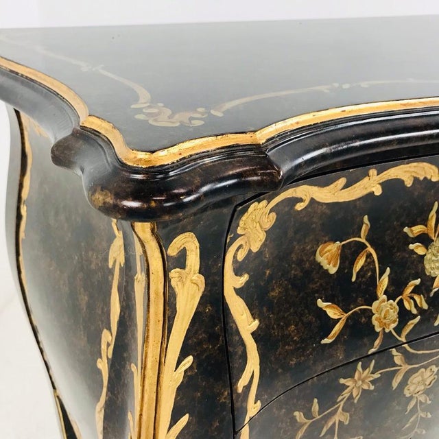 Gold Leaf Chest / Commode by John Widdicomb For Sale - Image 10 of 12