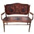 Late Victorian bentwood settee bench with angel motif by Jacob & Josef Kohn. Crafted with the companies signature steam-...